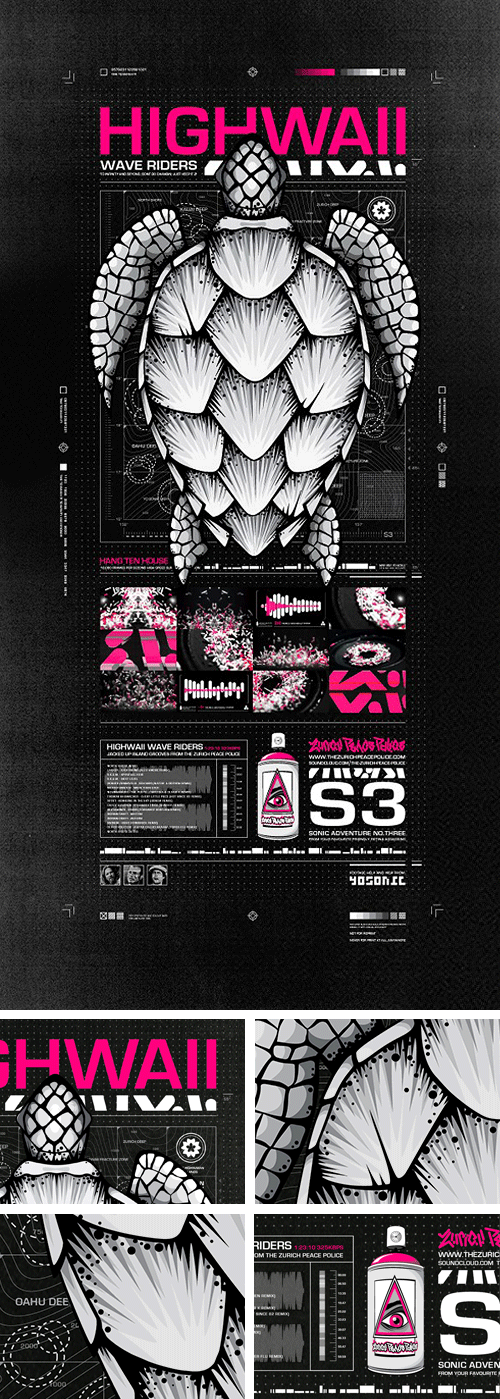 Highwaii Wave Riders poster